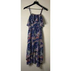 Design Lab Lord & Taylor Paisley Print Dress S